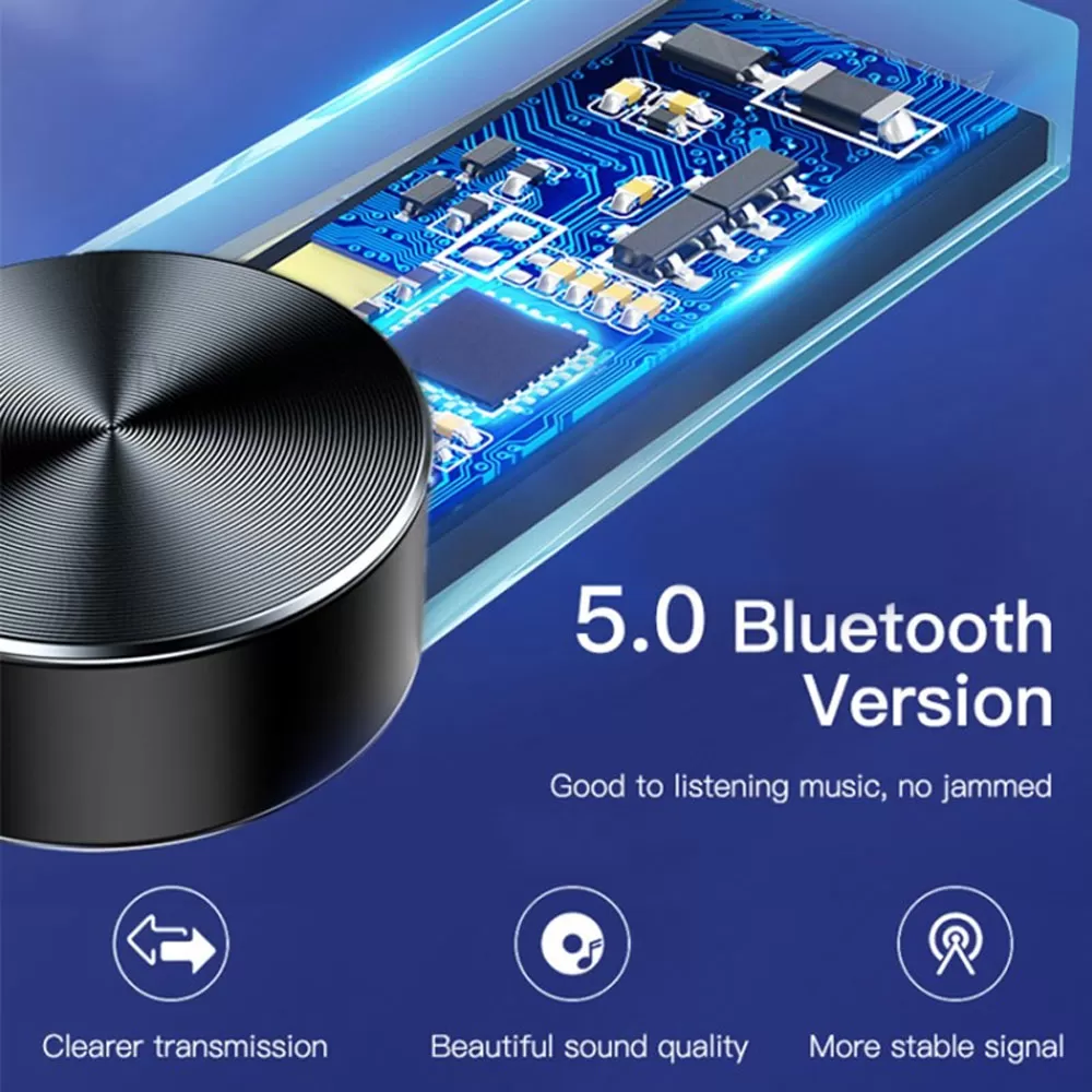 Yesido Yau24 3.5mm AUX Car Bluetooth Audio Receiver Adapter - Mr Tech