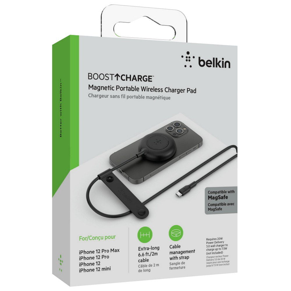 Belkin Chargeur sans fil portable MagSafe (charg…